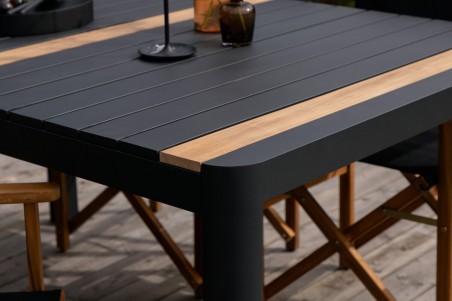 Togo matbord 150x90x75 cm svart Venture Home