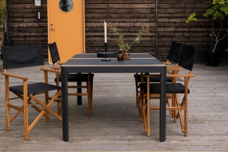 Togo matbord 150x90x75 cm svart Venture Home