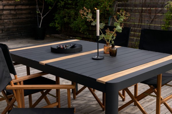 Togo matbord 150x90x75 cm svart Venture Home