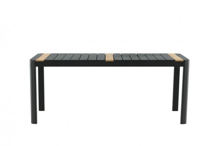 Togo matbord 200x100x75 cm svart Venture Home