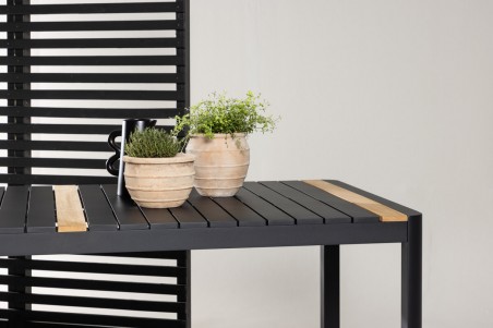 Togo matbord 200x100x75 cm svart Venture Home