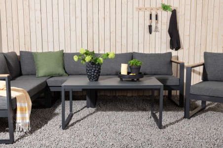 Texas hörngrupp svart/grå Venture Home