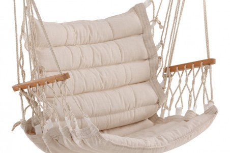 Tapaz hängstol vit Venture Home