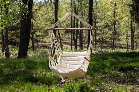 Tapaz hängstol vit Venture Home
