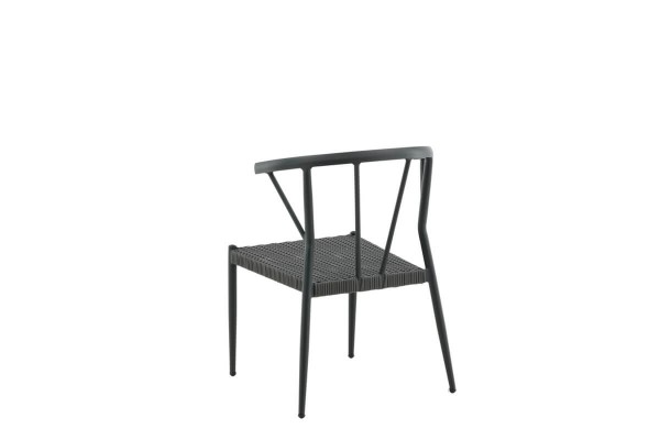 Stina matstol 6-pack svart Venture Home