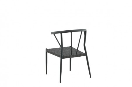 Stina matstol 6-pack svart Venture Home