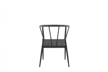 Stina matstol 6-pack svart Venture Home