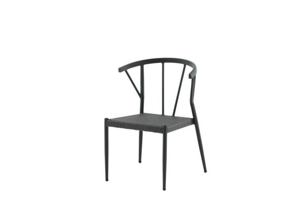 Stina matstol 6-pack svart Venture Home