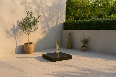 Stathera parasollfot grå Venture Home