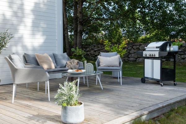 Spoga soffgrupp grå/vit Venture Home