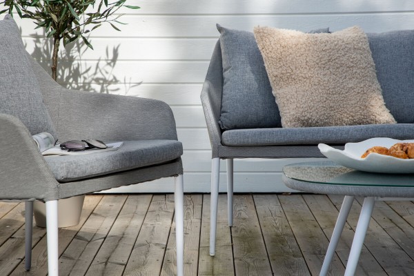 Spoga soffgrupp grå/vit Venture Home