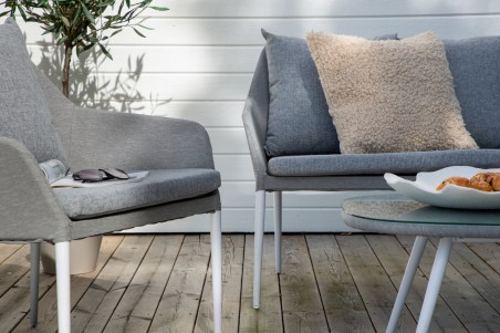 Spoga soffgrupp grå/vit Venture Home