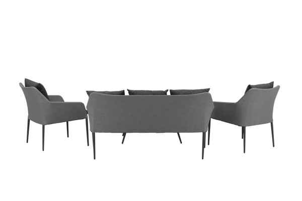 Spoga soffgrupp grå/svart Venture Home