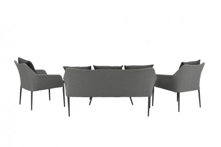 Spoga soffgrupp grå/svart Venture Home