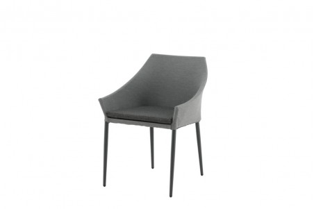 Spoga matstol 2-pack grå/svart Venture Home