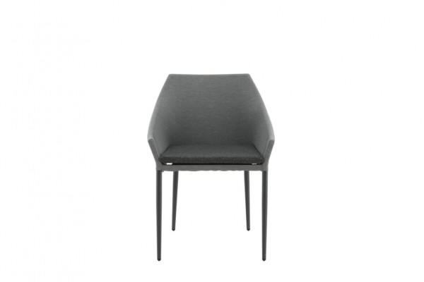 Spoga matstol 2-pack grå/svart Venture Home