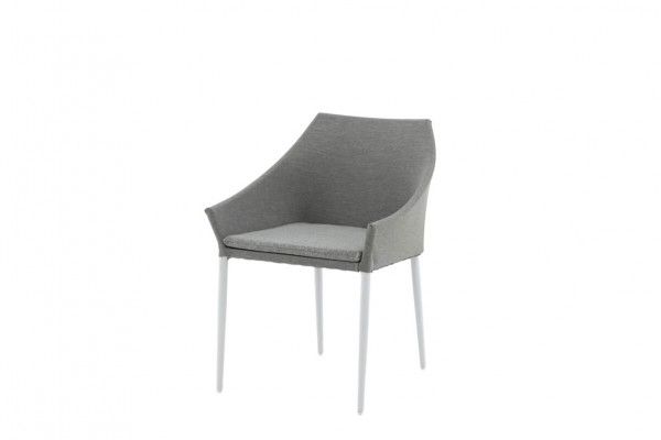 Spoga matstol 2-pack grå/vit Venture Home