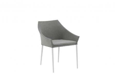 Spoga matstol 2-pack grå/vit Venture Home