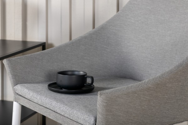 Spoga matstol 2-pack grå/vit Venture Home