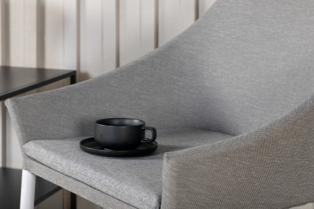 Spoga matstol 2-pack grå/vit Venture Home