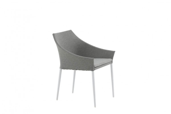 Spoga matstol 2-pack grå/vit Venture Home