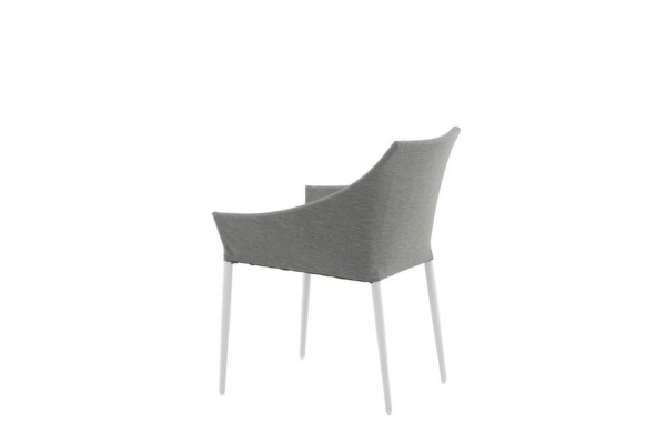 Spoga matstol 2-pack grå/vit Venture Home