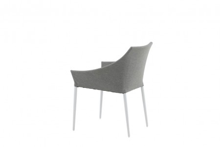 Spoga matstol 2-pack grå/vit Venture Home