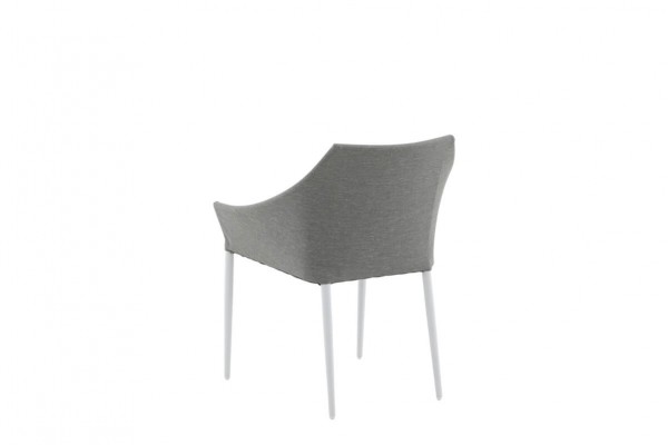 Spoga matstol 2-pack grå/vit Venture Home
