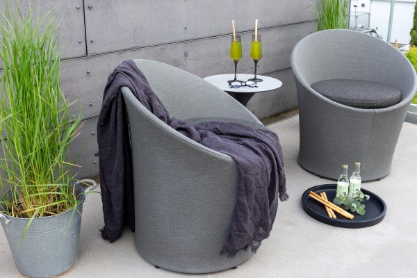 Spoga loungeset grå/svart Venture Home