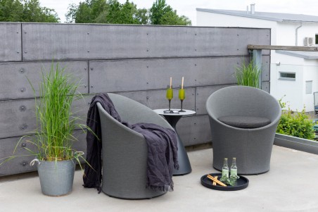 Spoga loungeset grå/svart Venture Home