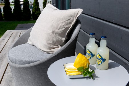 Spoga loungeset grå/vit Venture Home