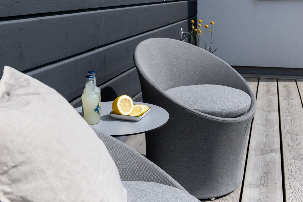 Spoga loungeset grå/vit Venture Home