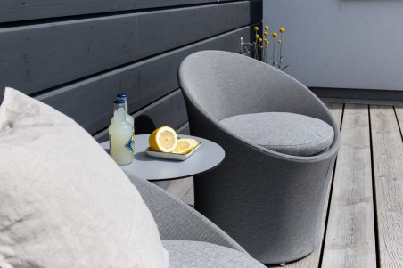 Spoga loungeset grå/vit Venture Home