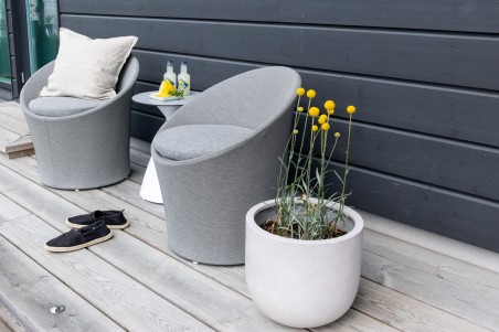 Spoga loungeset grå/vit Venture Home