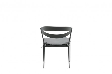 Slit matstol svart Venture Home