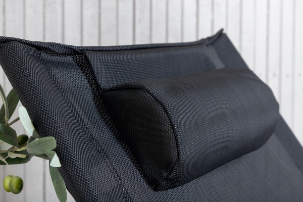 Seville solstol 2-pack svart Venture Design