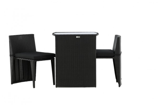 Savanna caféset svart Venture Home