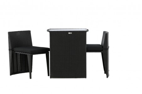 Savanna caféset svart Venture Home