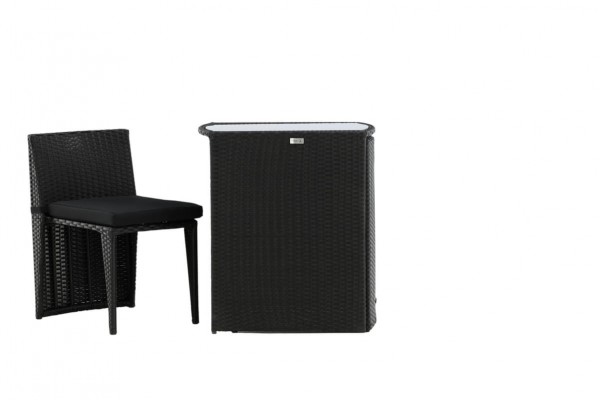 Savanna caféset svart Venture Home