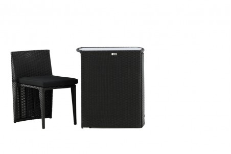 Savanna caféset svart Venture Home