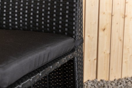 Savanna caféset svart Venture Home