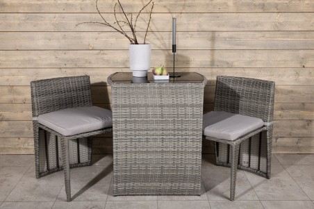 Savanna caféset grå Venture Home
