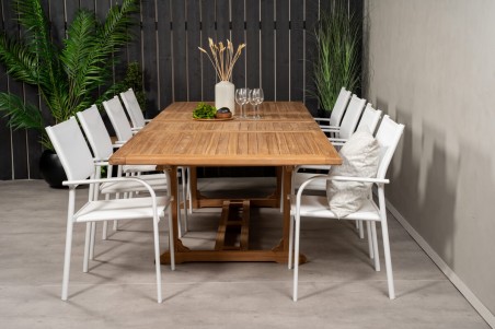Santorini matstol 2-pack vit Venture Home