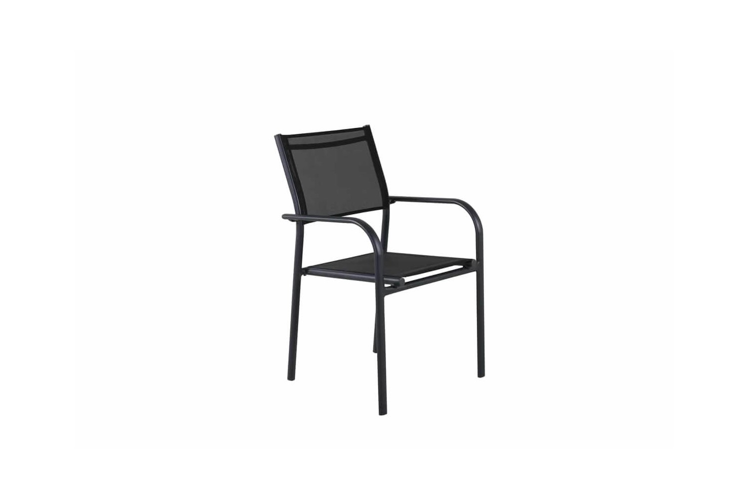 Santorini matstol 2-pack svart Venture Home Santorini matstol 2-pack svart Venture Home