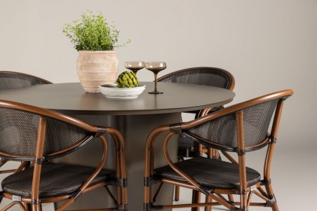 Santa Fe & Vila matgrupp brun Venture Home