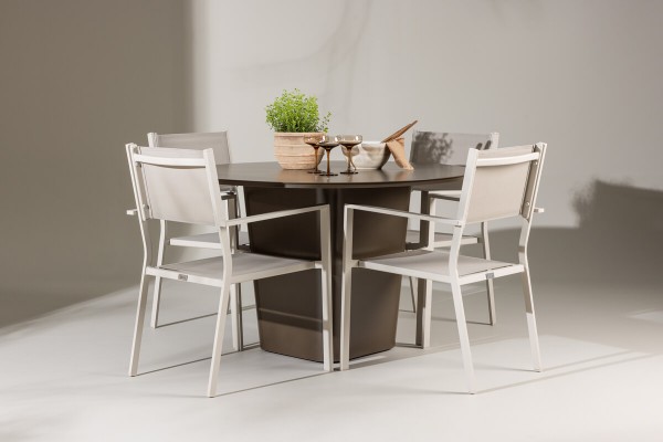 Santa Fe & Copacabana matgrupp beige/brun Venture Home