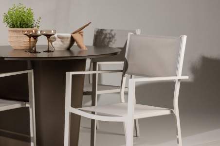 Santa Fe & Copacabana matgrupp beige/brun Venture Home