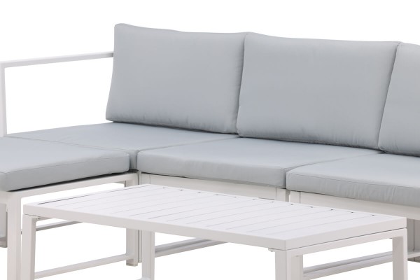 Salvador soffgrupp vit/ljusgrå Venture Home