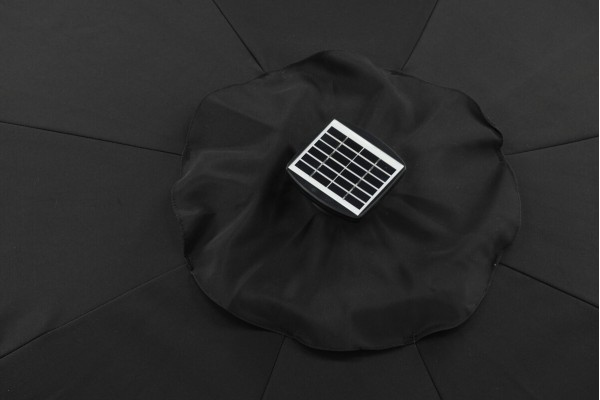 Sabal parasoll svart Venture Home