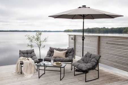 Sabal parasoll grå Venture Home